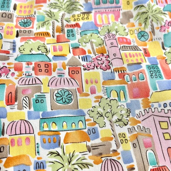 Talbots Women's Stretch 14 Petite Printed Cropped Pants - Picture 7 of 16